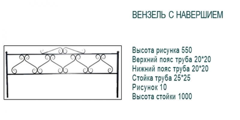 Вензель с навершием