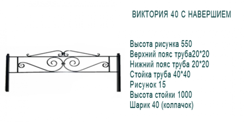 Виктория 40 с навершием